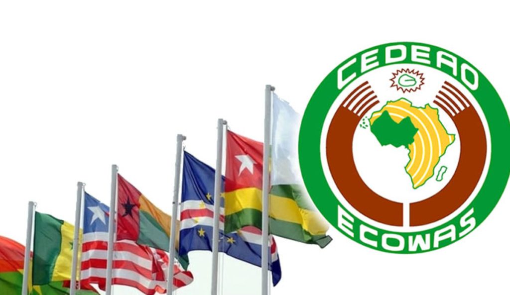 Drapeau des pays qui composent la cedeao