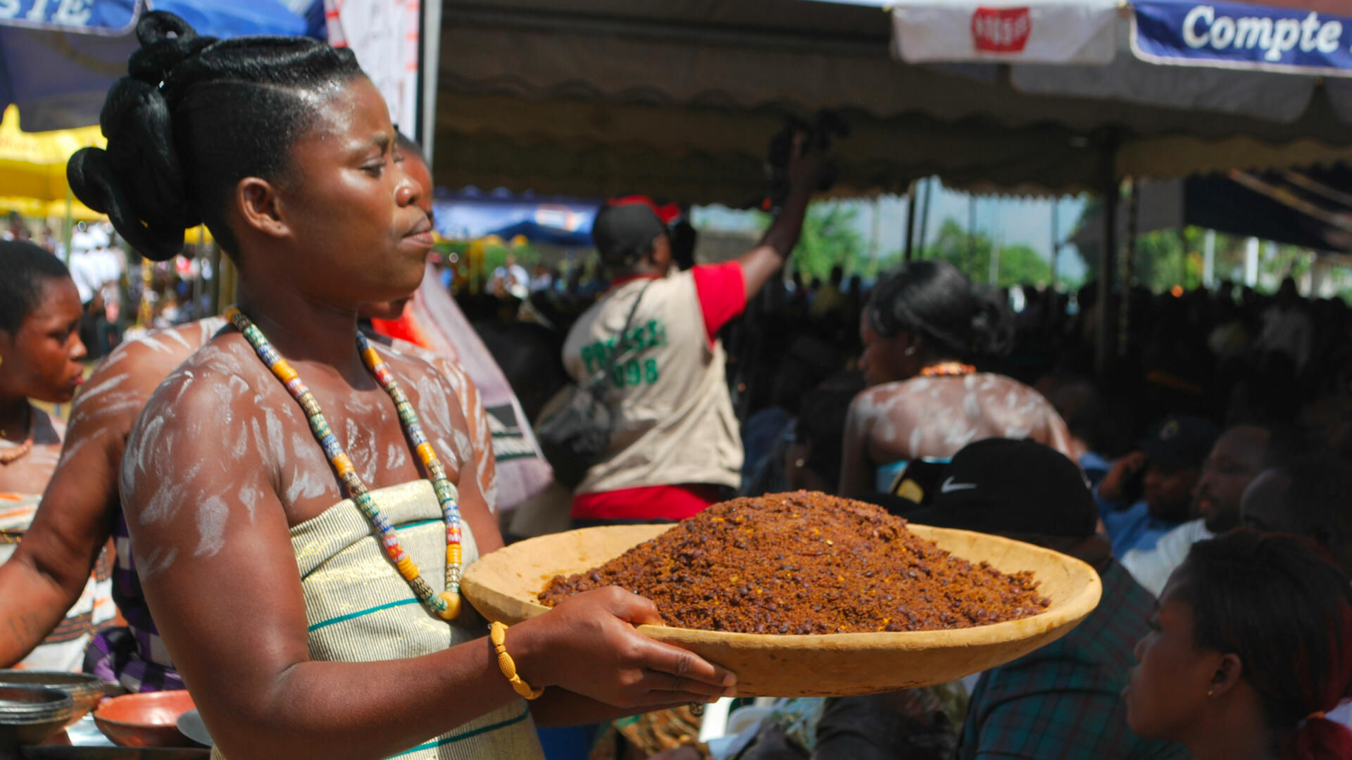 Togo : fête du fonio à Amlamé