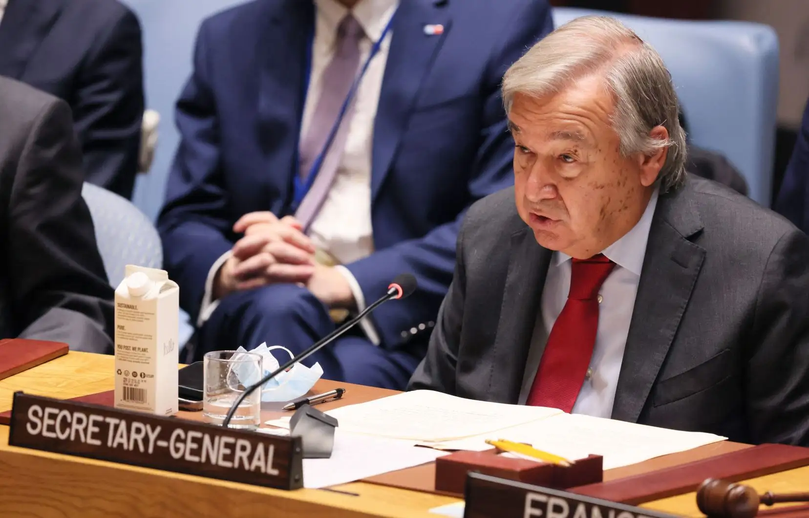 António Guterres Secretaire general de l'ONU