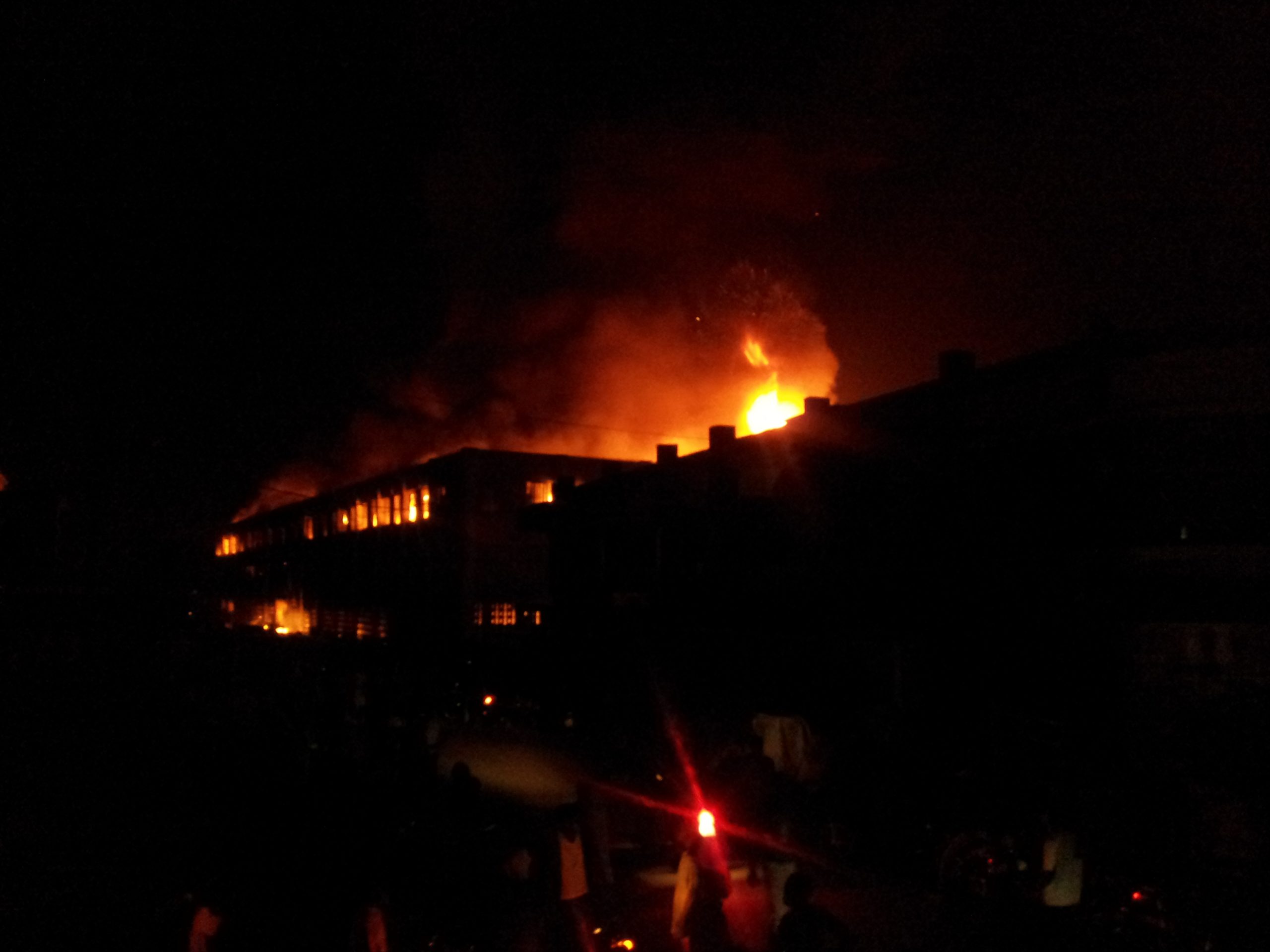 Incendie du grand marché de Lomé