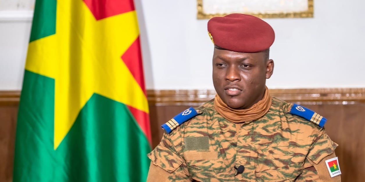 President de la Transition au Burkina Faso Ibrahim Traoré