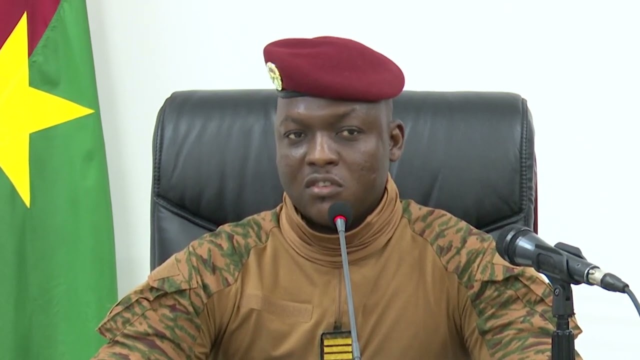 President de la transition du Burkina Faso