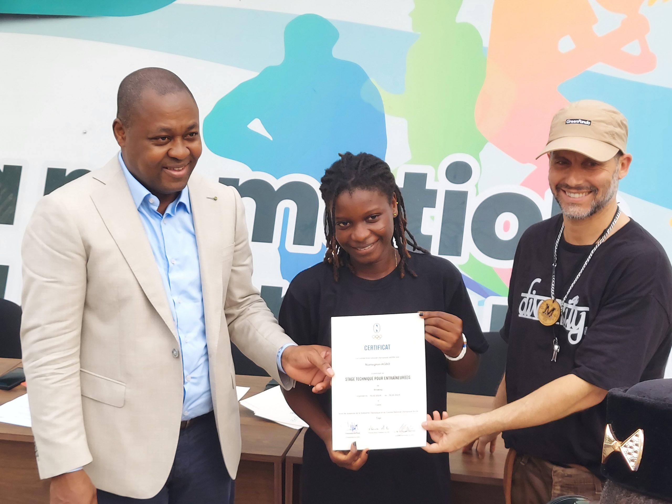 Nomegnon Agbo ambitionne la qualification aux Jeux Olympiques de Paris 2024 en Breakdance
