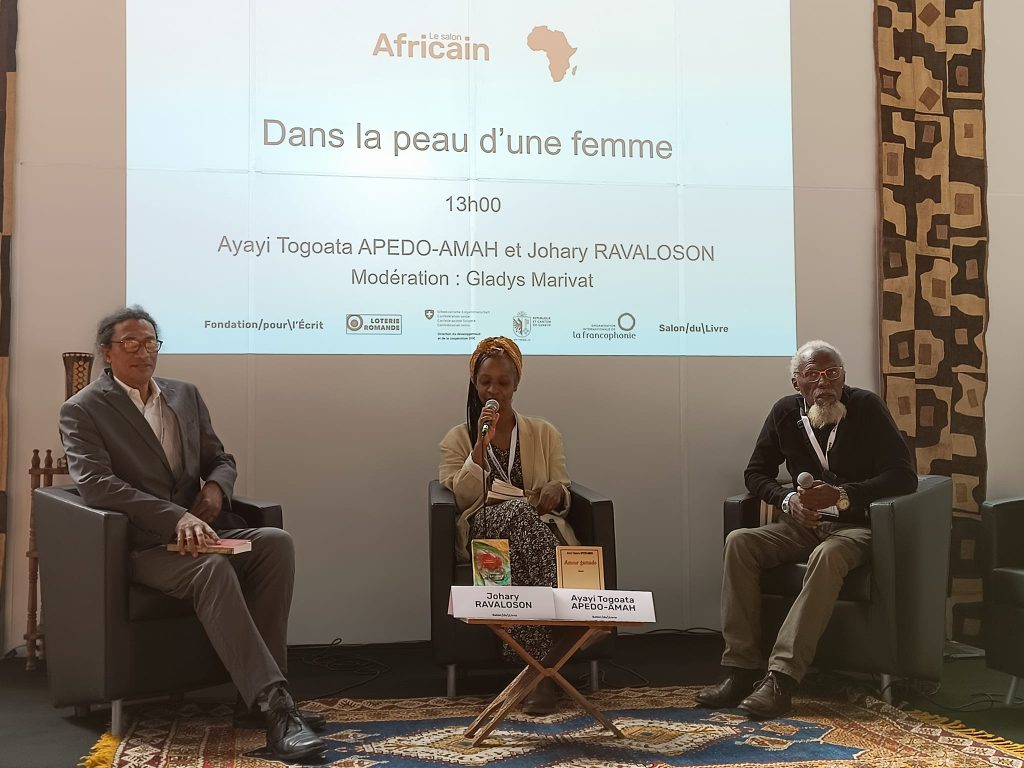 Femme brimée en littérature : Togoata APÉDO-AMAH en parle à Genève