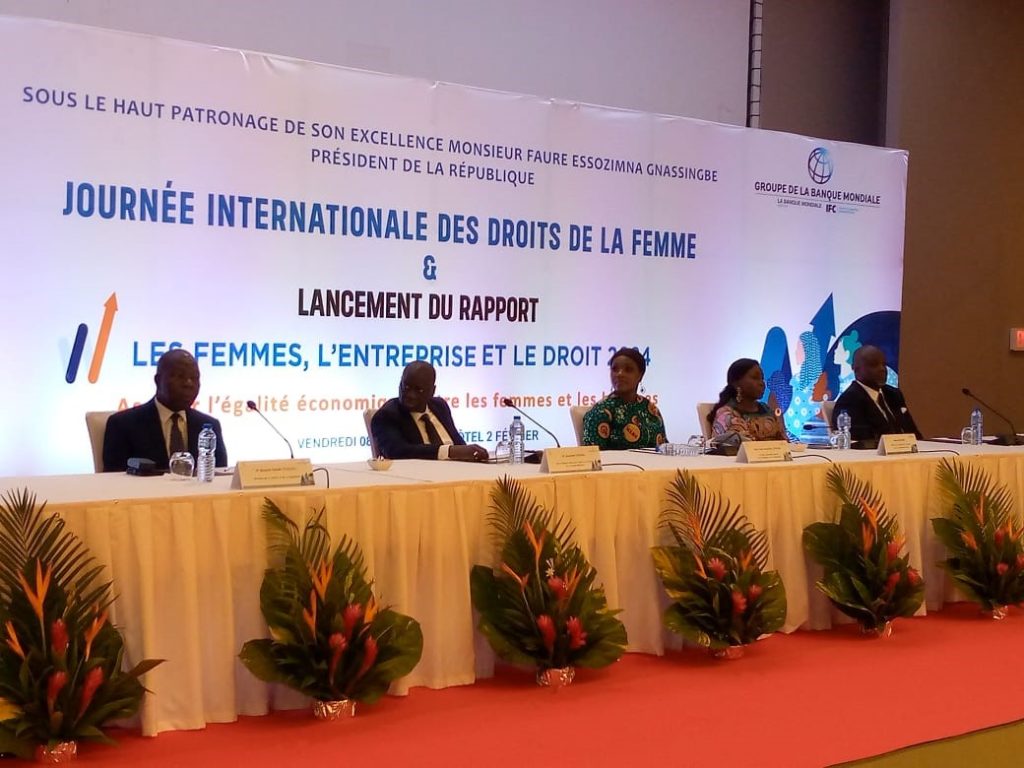 Le Togo en tête de l'égalité des sexes en Afrique selon la Banque mondiale