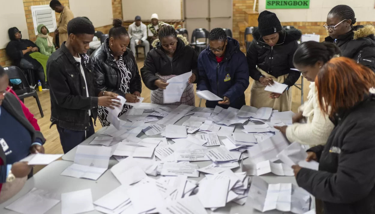 Résultats préliminaires des élections en Afrique du Sud