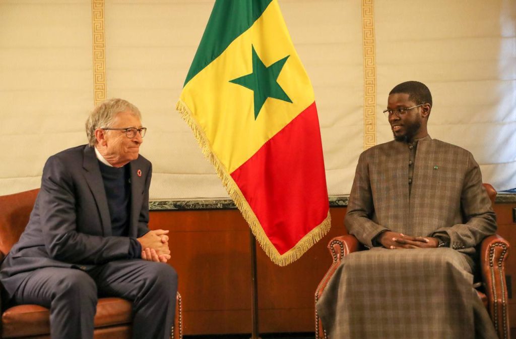 États-Unis : Rencontre au sommet entre Diomaye Faye et Bill Gates