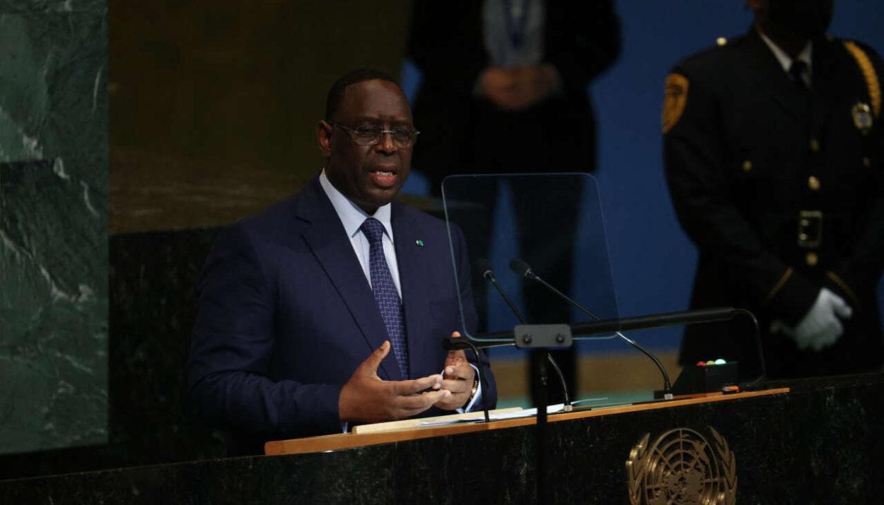 Macky Sall juge inefficace le maintien de la paix de l'ONU en Afrique