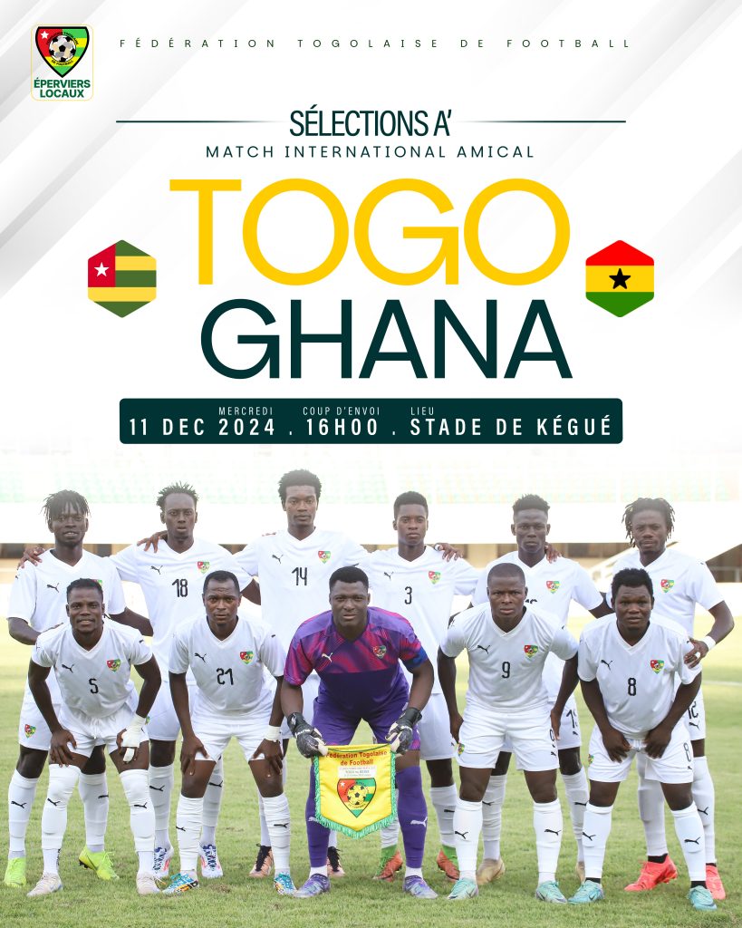 Les Éperviers locaux s'inclinent en amical contre le Ghana
