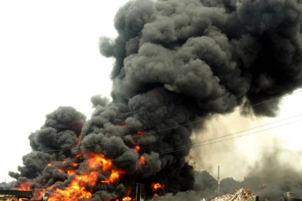 Togo : Bilan de l'incendie à la place Bonké
