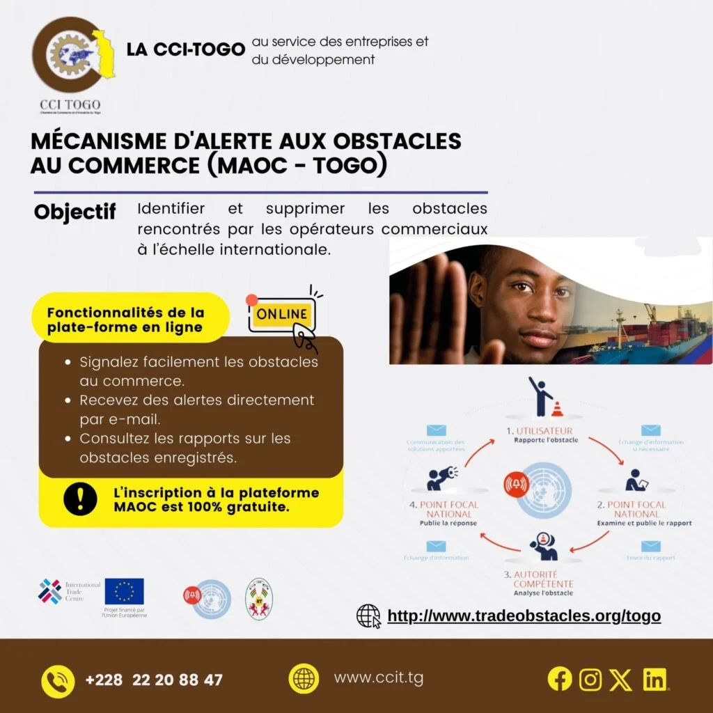 Togo : Un nouvel élan pour le commerce avec la relance du MAOC