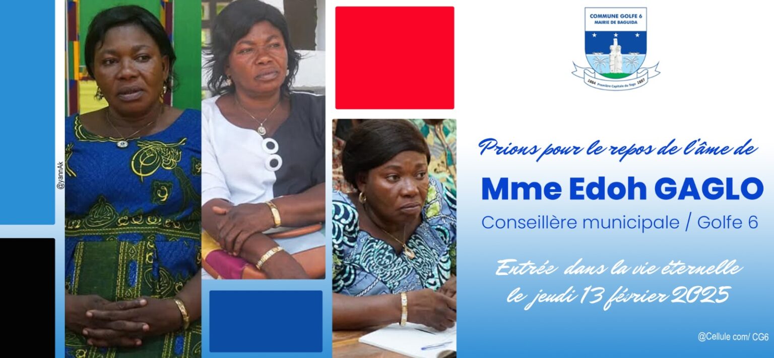 Décès de Mme Edoh Gaglo : Un choc pour la Commune du Golfe-6