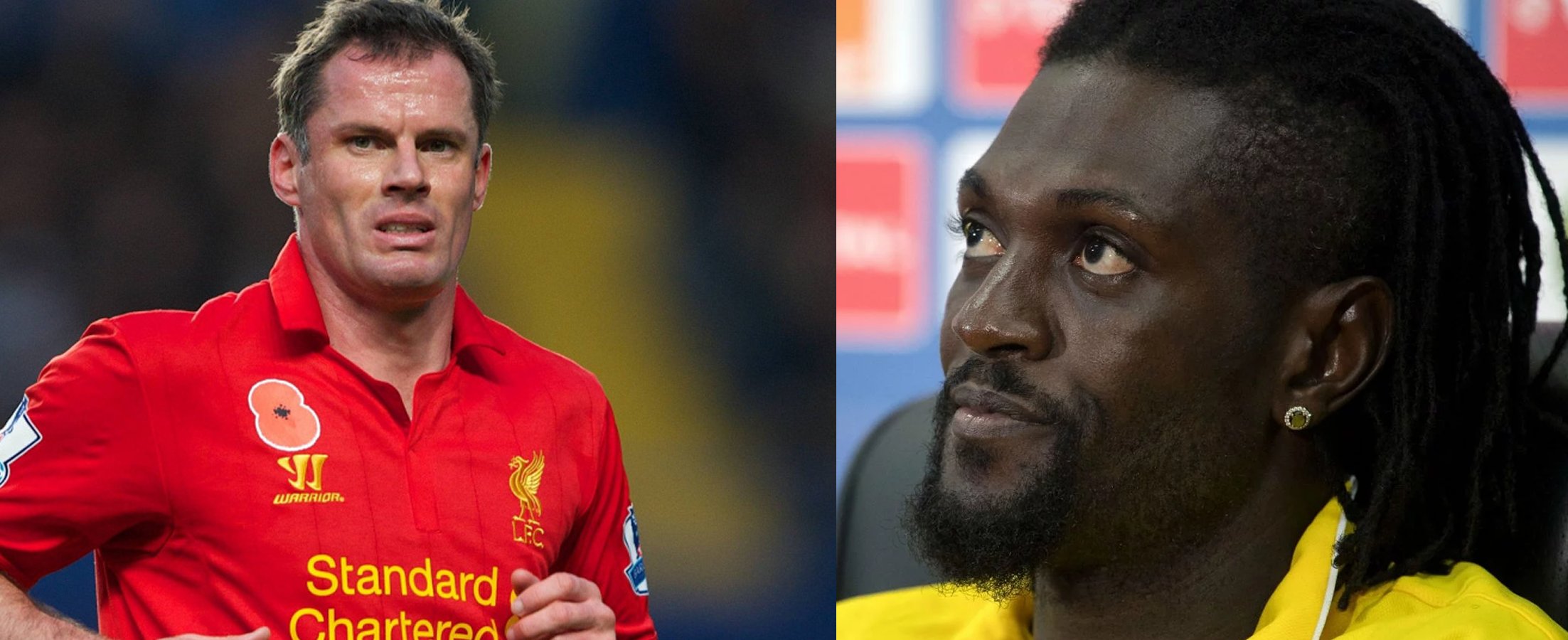 Adebayor contre Carragher : Une polémique qui enflamme le football Africain
