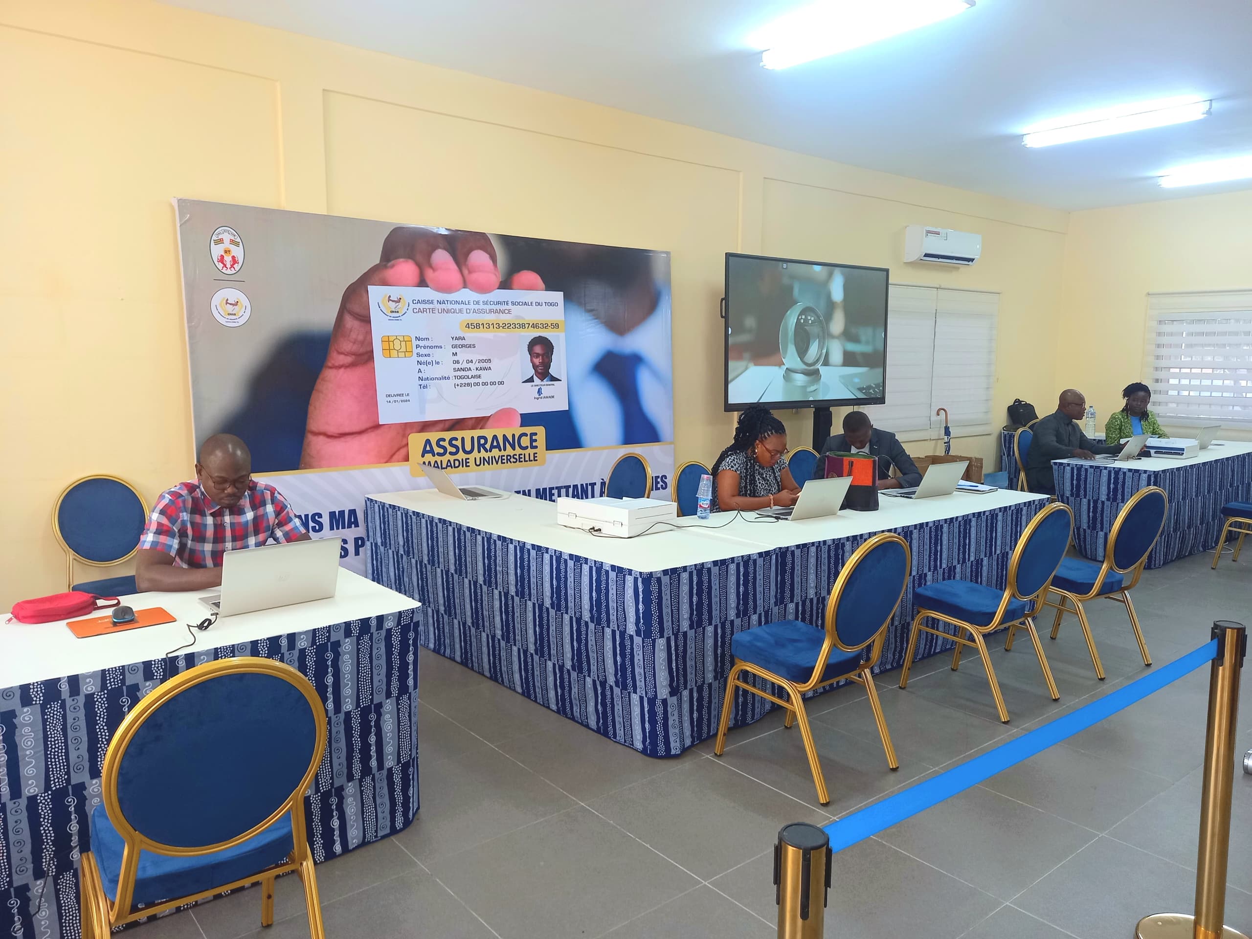 Togo : La CNSS lance un appel urgent pour le retrait des cartes