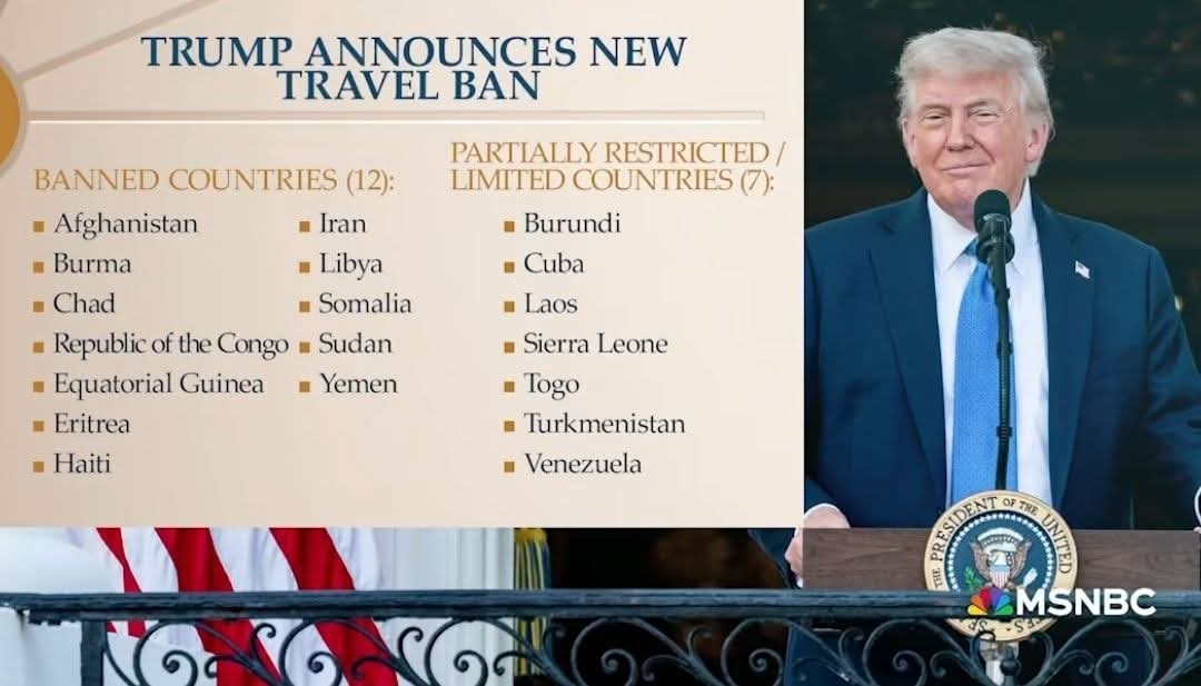 USA : Trump instaure des restrictions temporaires d’entrée aux togolais