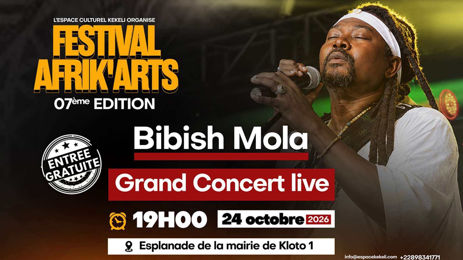 Afrik&rsquo;arts 2026 : Pagouda, Seva, Kpalimé et Lomé accueillent le festival